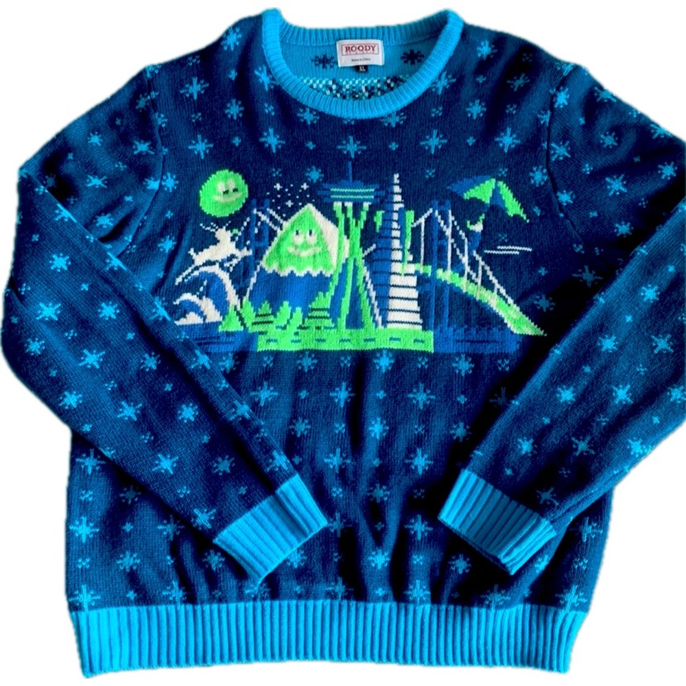Alaska Airlines limited edition “Ugly Christmas” sweater